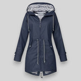 Geneviève | Veste femme avec capuche imperméable