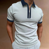 Théodore | Polo Homme Zippé Élégant