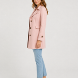 Estelle | Trench court femme à coupe cintrée et col classique