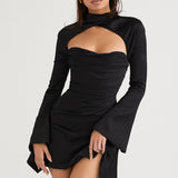 Noélie | Robe corset élégante à dos ouvert