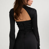 Noélie | Robe corset élégante à dos ouvert