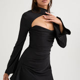 Noélie | Robe corset élégante à dos ouvert