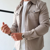 Maël | Veste chemise homme confortable pour automne et hiver