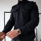 Maël | Veste chemise homme confortable pour automne et hiver