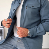 Maël | Veste chemise homme confortable pour automne et hiver