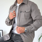 Maël | Veste chemise homme confortable pour automne et hiver
