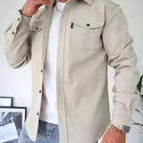 Maël | Veste chemise homme confortable pour automne et hiver