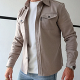Maël | Veste chemise homme confortable pour automne et hiver