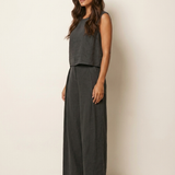 Margaux | Ensemble en lin pour femme avec pantalon large