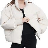 Claire | Veste matelassée oversize femme à col montant