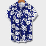 Aurélien | Chemise hawaïenne à manches courtes imprimé floral