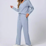 Naya | Ensemble décontracté femme à sweat zippé et pantalon ample