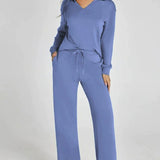Naya | Ensemble décontracté femme à sweat zippé et pantalon ample