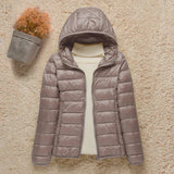 Louise | Veste matelassée femme avec capuche