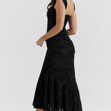 Kloey | Robe de Soirée Élégante avec Accent en Dentelle