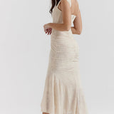 Kloey | Robe de Soirée Élégante avec Accent en Dentelle