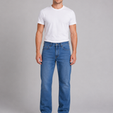 Nicolas | Jean droit pour homme en denim classique