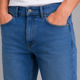 Nicolas | Jean droit pour homme en denim classique