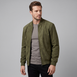 Maxime | Veste bomber en velours pour homme au style casual