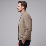 Maxime | Veste bomber en velours pour homme au style casual