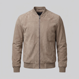 Maxime | Veste bomber en velours pour homme au style casual