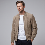 Maxime | Veste bomber en velours pour homme au style casual