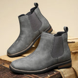 Victor | Bottines Chelsea homme à élastiques latéraux et détails western
