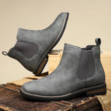 Victor | Bottines Chelsea homme à élastiques latéraux et détails western