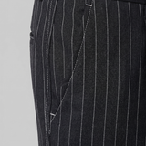 Julien | Pantalon large à rayures pour homme à coupe élégante
