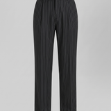 Julien | Pantalon large à rayures pour homme à coupe élégante