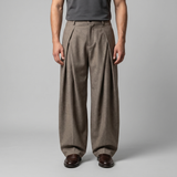 Maxime | Pantalon tailleur homme à plis larges et coupe ample