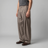 Maxime | Pantalon tailleur homme à plis larges et coupe ample