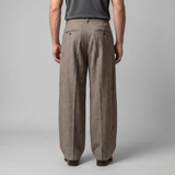 Maxime | Pantalon tailleur homme à plis larges et coupe ample