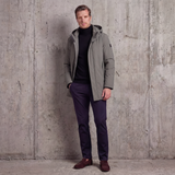 Jules | Veste matelassée à capuche pour homme résistante aux intempéries