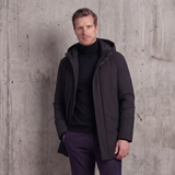 Jules | Veste matelassée à capuche pour homme résistante aux intempéries