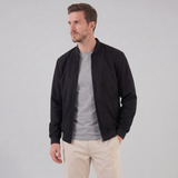 Valentin | Veste bomber effet suédé pour homme à col montant