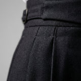 Hugo | Pantalon ajusté à plis pour homme