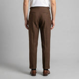 Hugo | Pantalon ajusté à plis pour homme