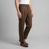 Hugo | Pantalon ajusté à plis pour homme