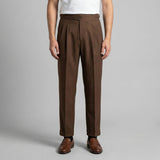 Hugo | Pantalon ajusté à plis pour homme