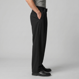 Nicolas | Pantalon homme à jambes larges avec taille haute et ceinture
