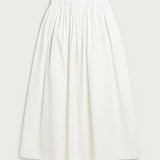 Seravelle | Jupe Midi Plissée à Taille Élastique