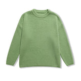 Lucie | Pull en tricot à col rond coupe décontractée