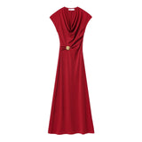 Mathilde | Robe de demoiselle d’honneur élégante en jersey fluide