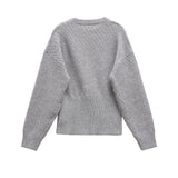 Lucie | Pull Décontracté en Tricot Léger Texturé