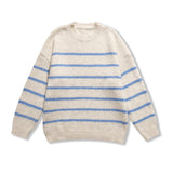 Océane | Pull en maille à rayures au style décontracté