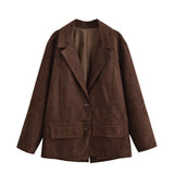 Soren | Veste oversized en cuir synthétique au style moderne