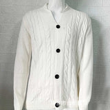 Gaspard | Cardigan Homme en Tricot Texturé à Boutons