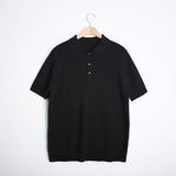Jules | Polo moderne à motif texturé élégant et polyvalent