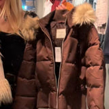 Noémie | Veste d’Hiver Matelassée Élégante à Capuche Amovible